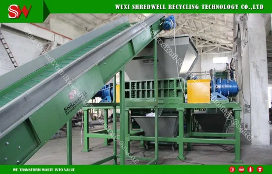 Recycling Machine Scrap Home Appliance Washing Machine TV Fridge Recycling Shredder